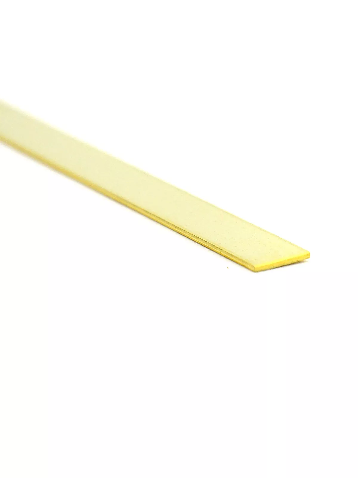 0.03 In. X 0.25 In. X 12 In. Galvanized Brass Plain Metal Strip