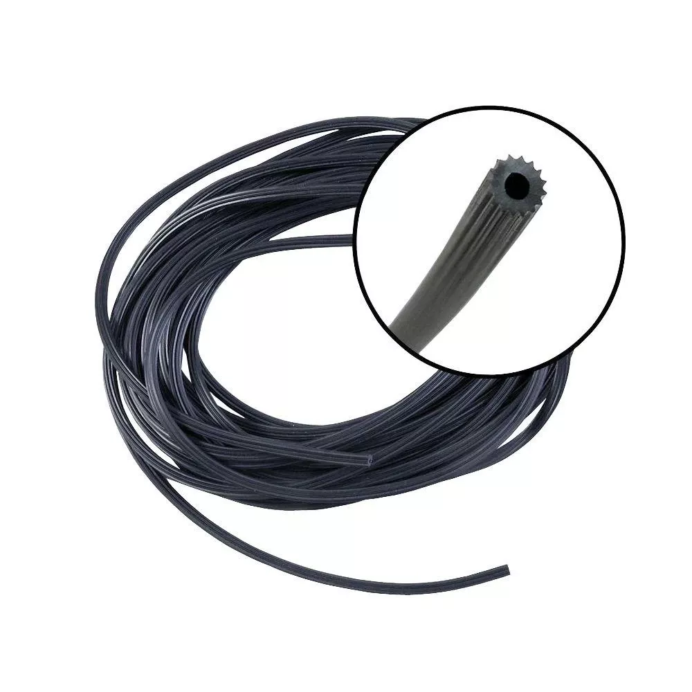 0.120 In. Dia. X 25 Ft. Black Vinyl Screen Retainer Spline