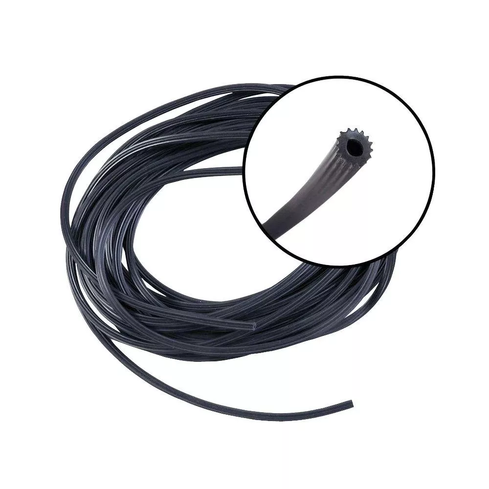 0.140 In. Dia. X 25 Ft. L. Black Vinyl Screen Retainer Spline