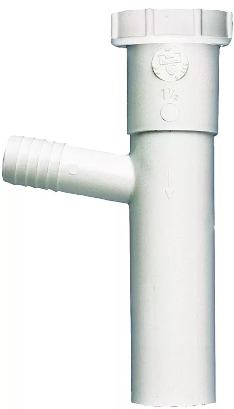 1-1/2 In. Diameter X 8 In. Length Plastic Branch Tailpiece