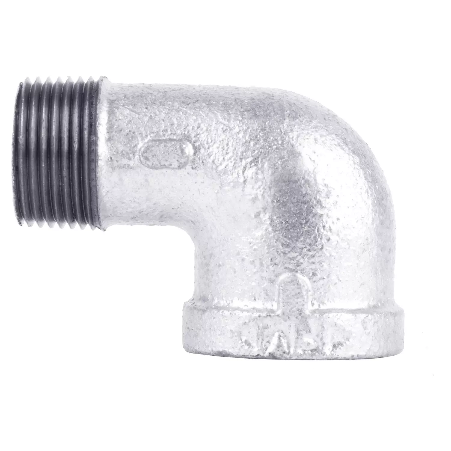 1-1/2 In. Galvanized Pipe 90 Degree Street Elbow