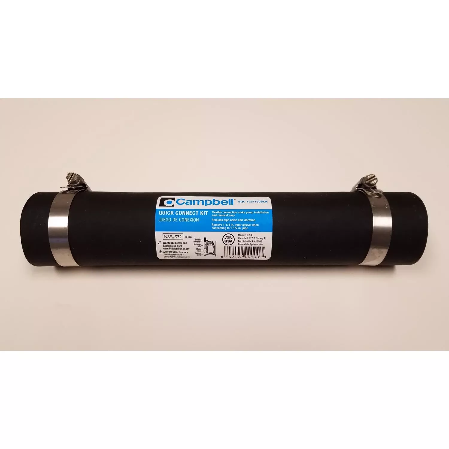1-1/2 In. X 10 In. Quick Connect Sleeve For Sump Pumps