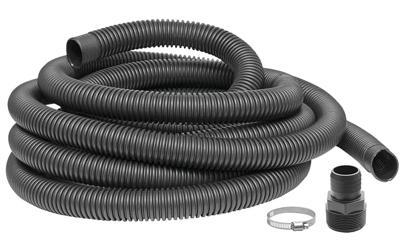 1-1/4 In. Dia. X 24 Ft. L Universal Sump Pump Hose Kit With Adapters