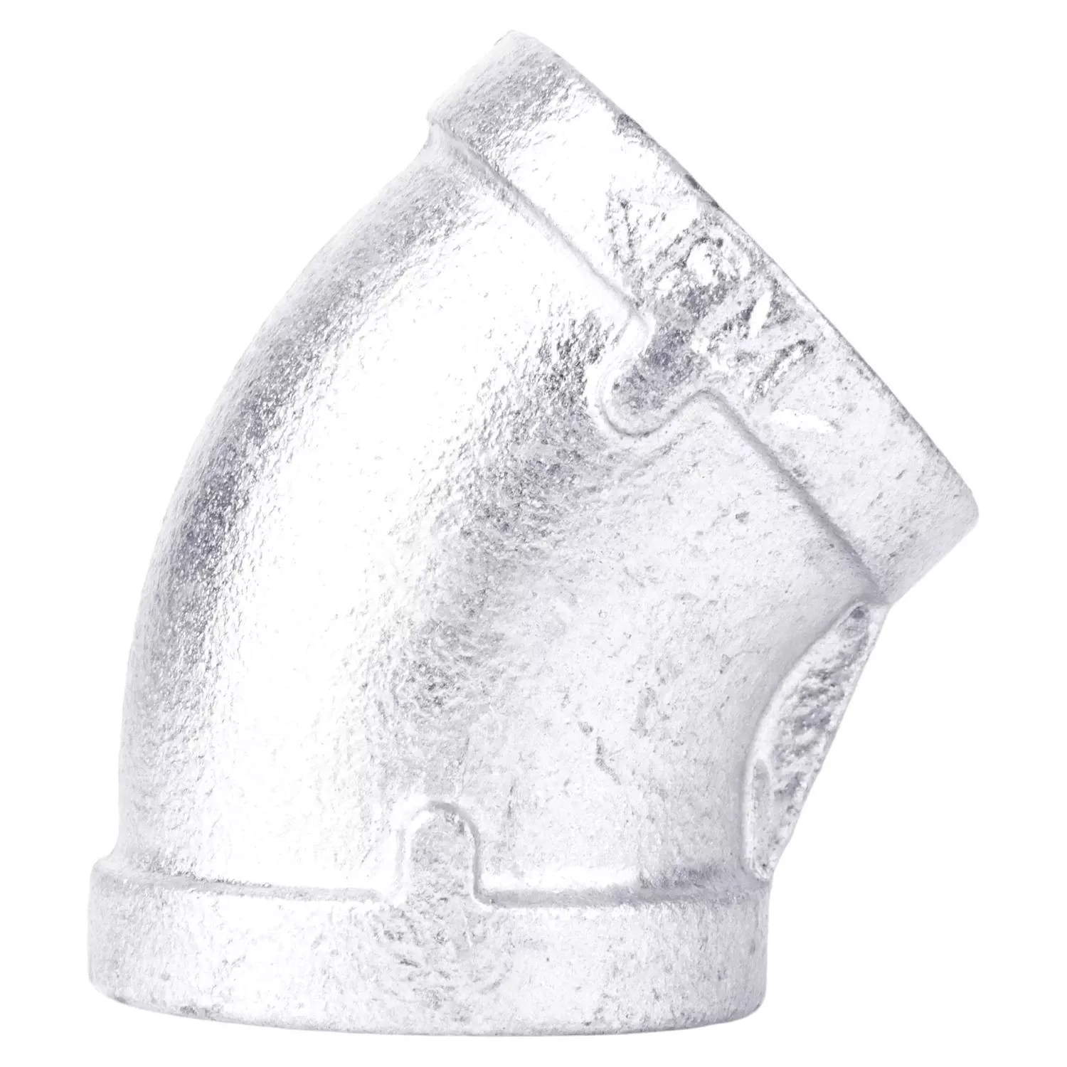 1-1/4 In. Galvanized Pipe 45 Degree Elbow