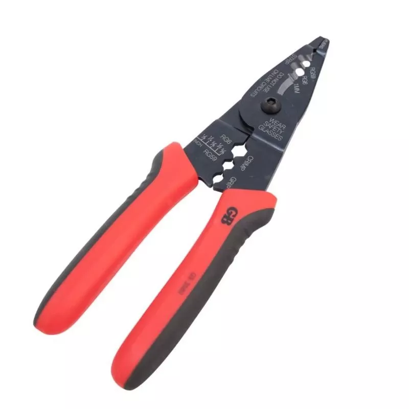 1-1/4 In. L Black/red Coaxial Cable Stripper Gs-3589