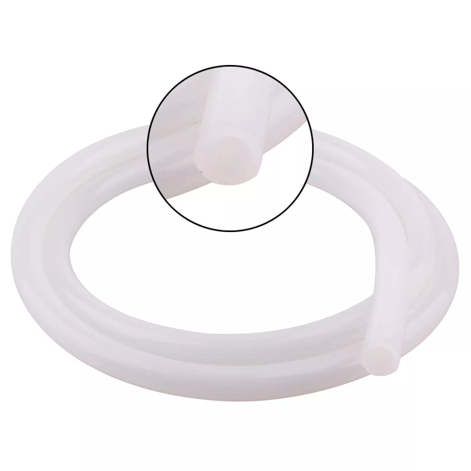 1/2″ ID x 3/4″ OD High-Temp Food-Grade Silicone Tubing – Heat Resistant Brewing Hose