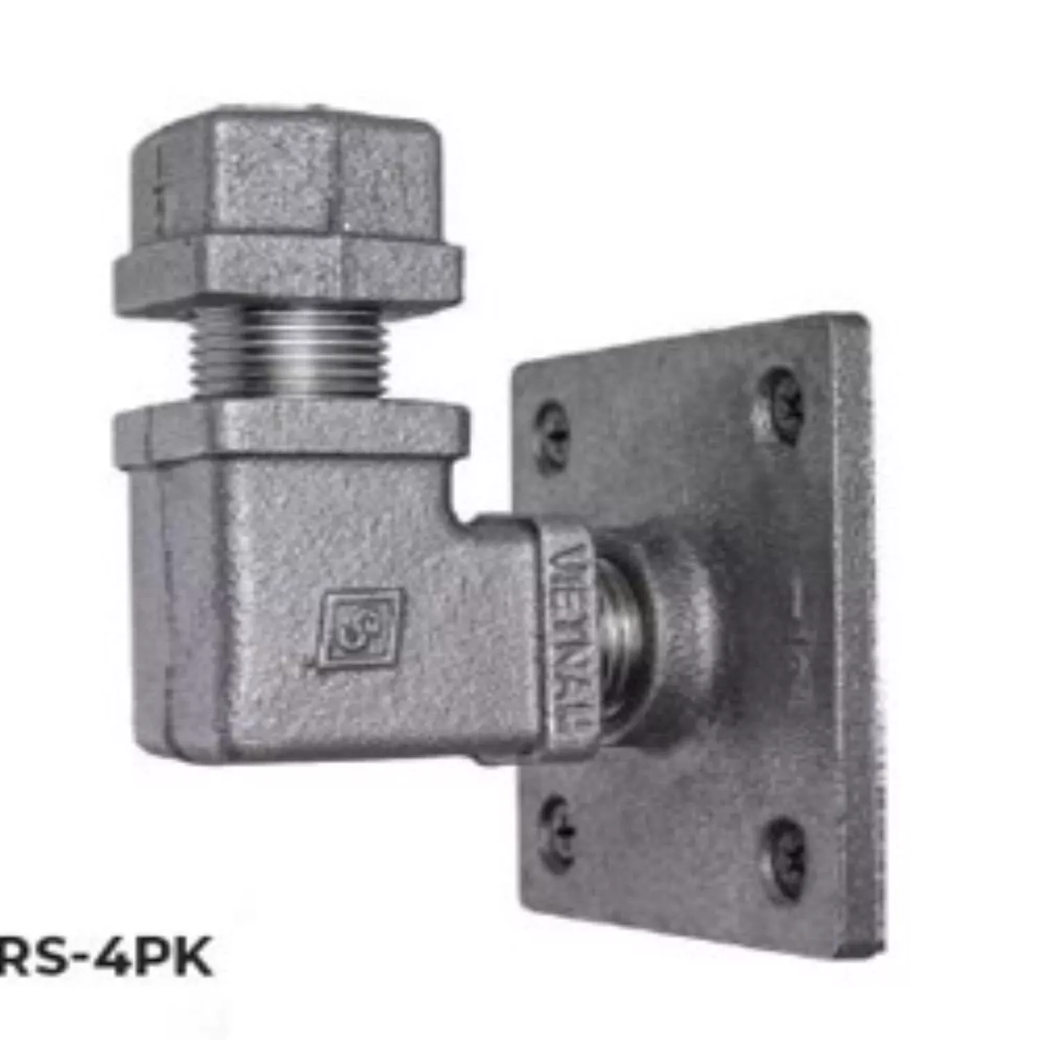 1/2 In. Fip Black Malleable Iron Pipe Hook – Square Design