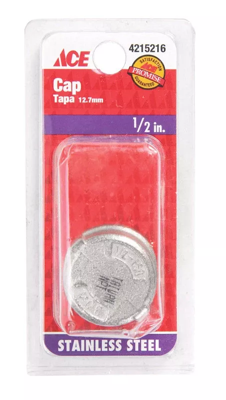 1/2 In. Fpt Stainless Steel Cap – Durable Pipe Fitting