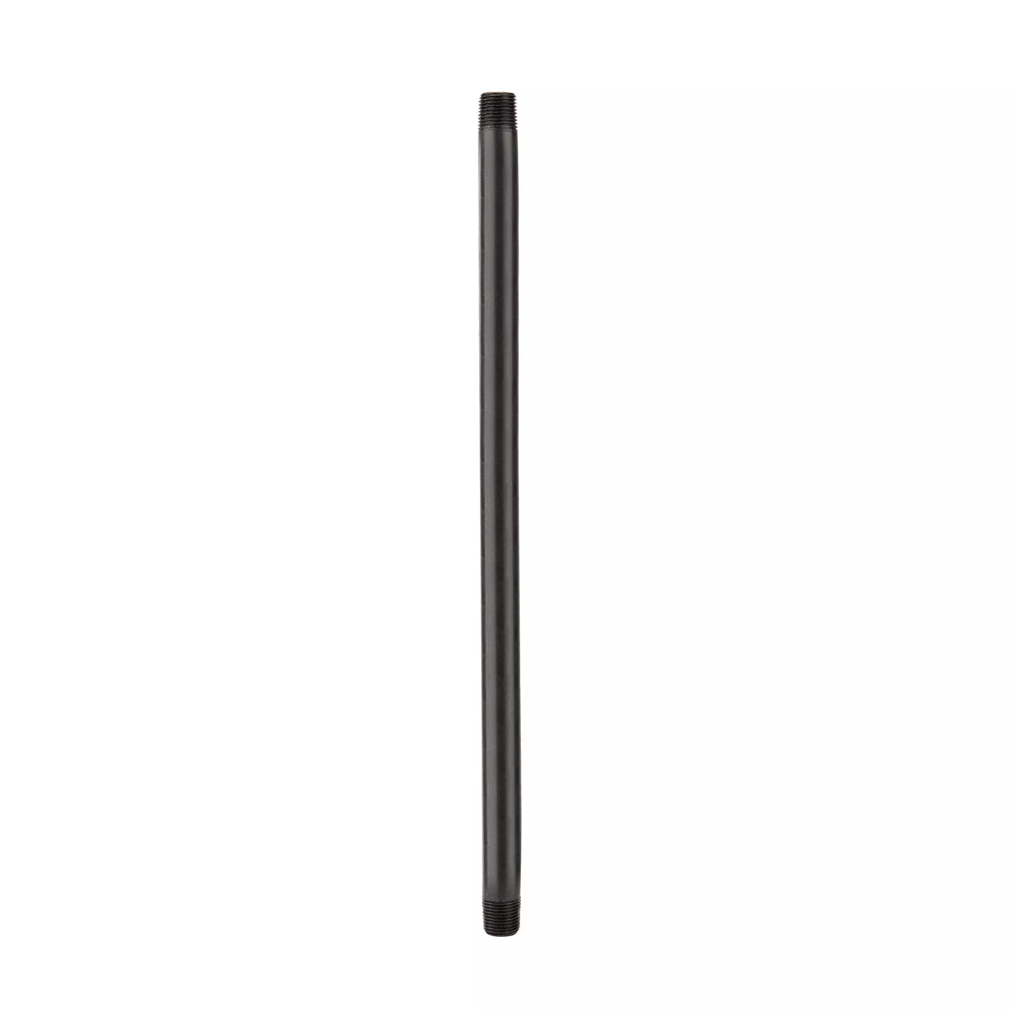 1/2 in. x 24 in. Prefinished Matte Black Pipe
