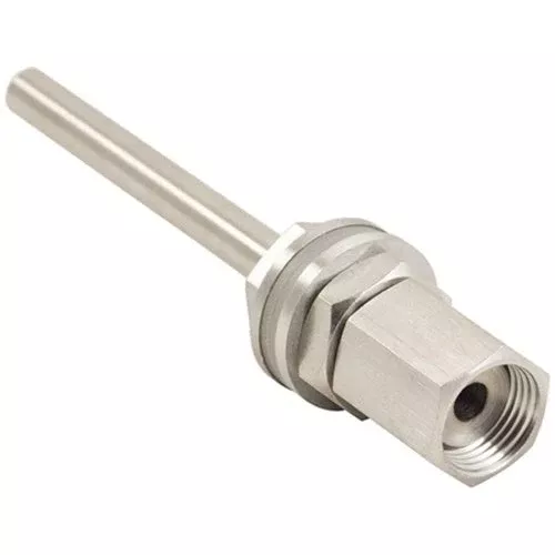 1/2 Inch BSP 304 Stainless Solid Thread Weldless Thermowell – KL01908 by KegLand
