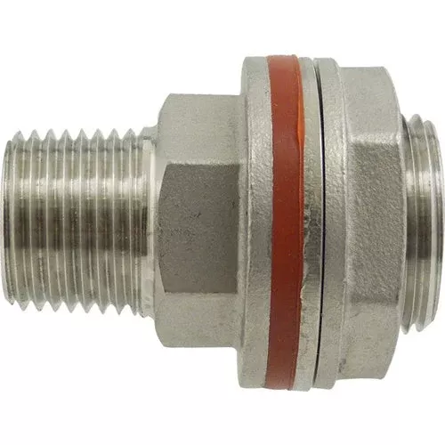 1/2″ Stainless Steel Weldless Bulkhead – For Brew Kettles