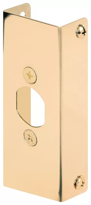 1-3/4 In. Polished Brass Door Reinforcement U 9567