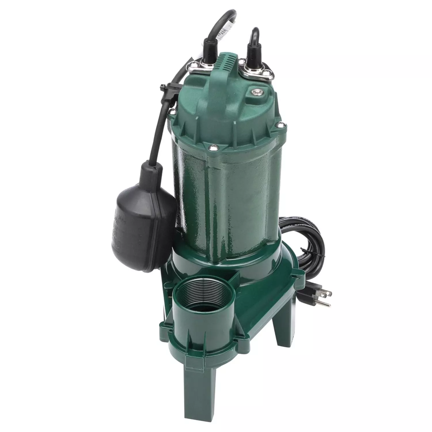 1/3 Hp 5280 Gph Cast Iron Tethered Float Switch Sewage Pump Model 1261-0001