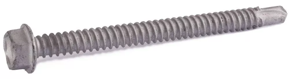 1/4-14 x 4 Hex Washer Head TEKS Self Drilling Screw (T3) Climaseal (500)