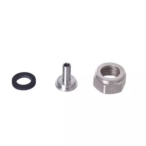 1/4″ Barb Draught Connection Kit – Includes Hex Nut, Tailpiece, and Gasket