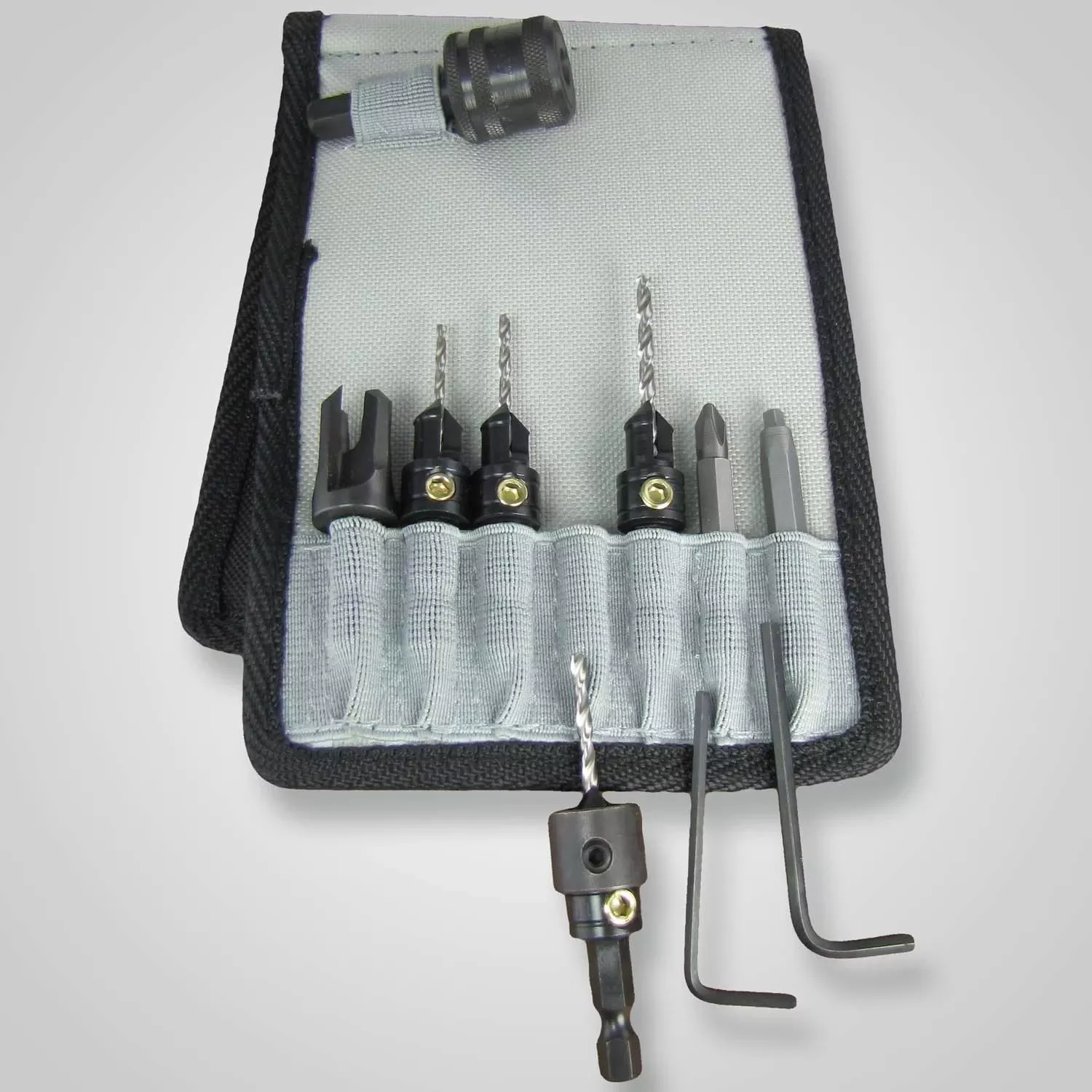 1/4 In. Steel Deluxe Countersink Set 11 Piece