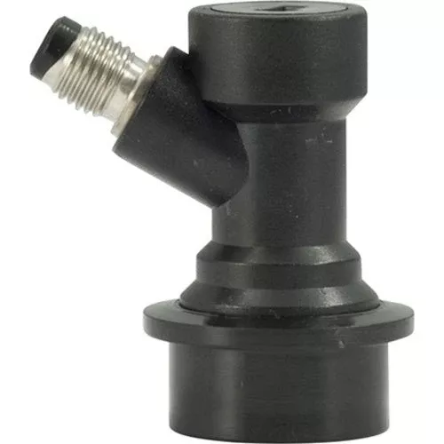 1/4″ MFL Ball Lock Corny Keg Quick Disconnect Beverage Out Fitting (Flare) by KegLand