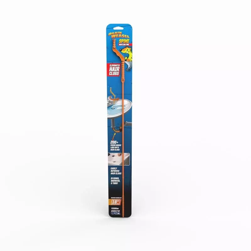 1.5 Ft. Hair Clog Tool For Plumbing And Drain Cleaning