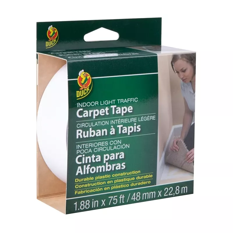 1.88 In. X 75 Ft. Indoor Double Sided Carpet Tape For Light Traffic Areas