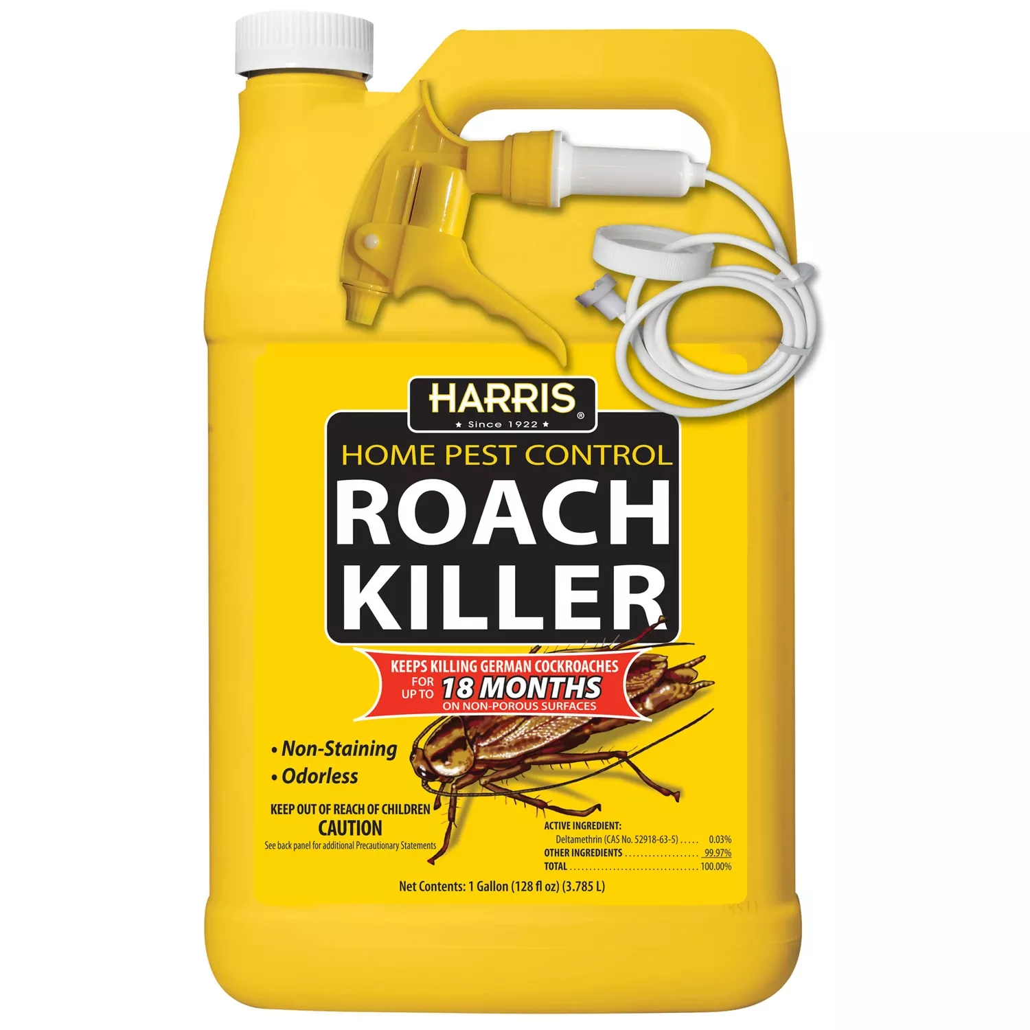 1 Gallon Ready To Use Trigger Spray Roach Killer – Deltamethrin Formula