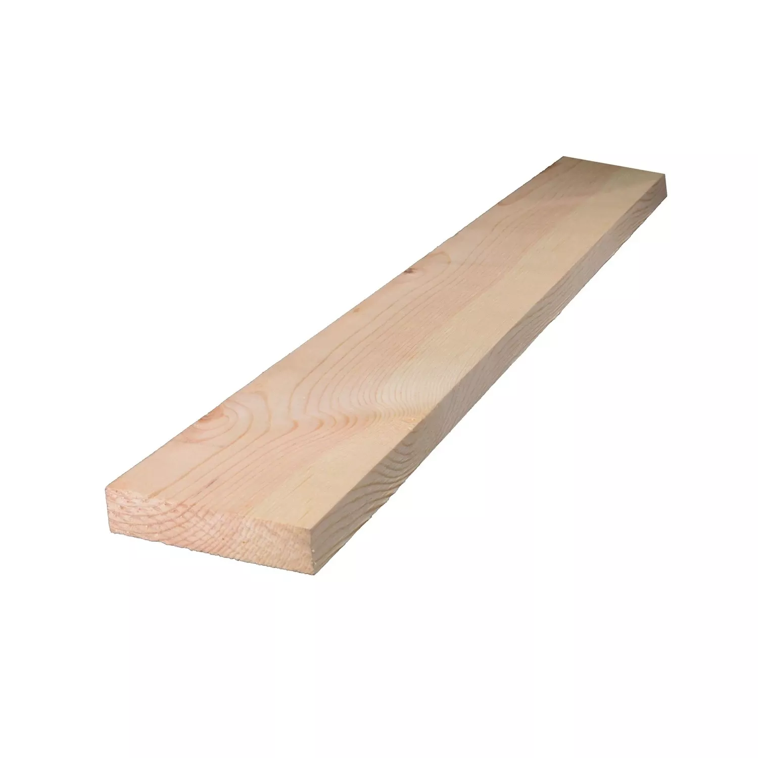 1 In. X 4 In. W X 4 Ft. L Pine Board #2/btr Premium Grade