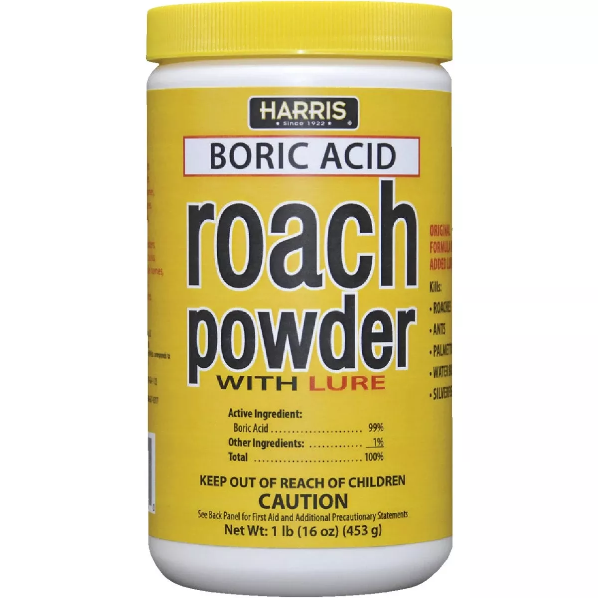 1 Lb. Boric Acid Powder Ant & Roach Killer With Applicator Spoon