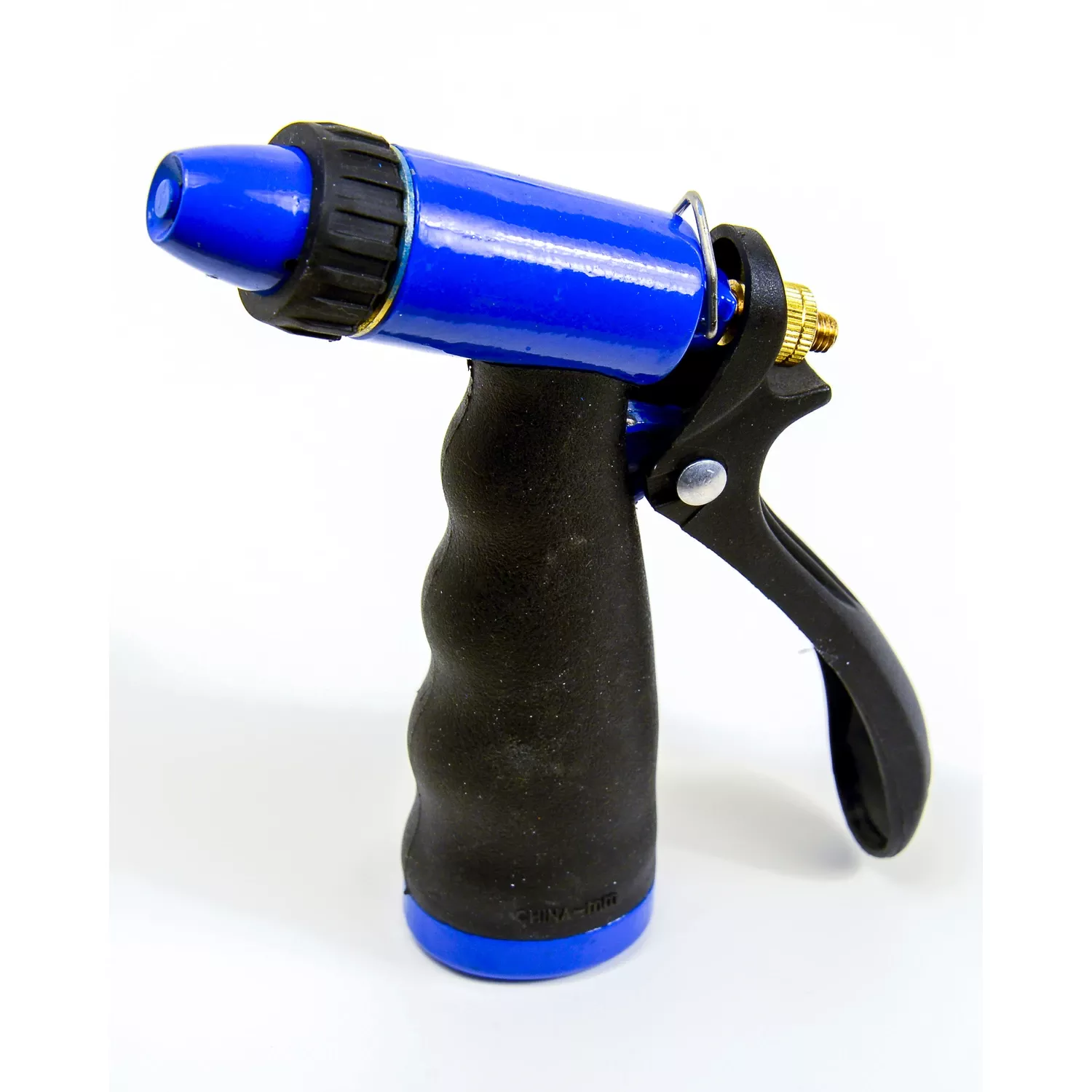 1 Pattern Shower And Stream Metal Pistol Nozzle With Twist Control
