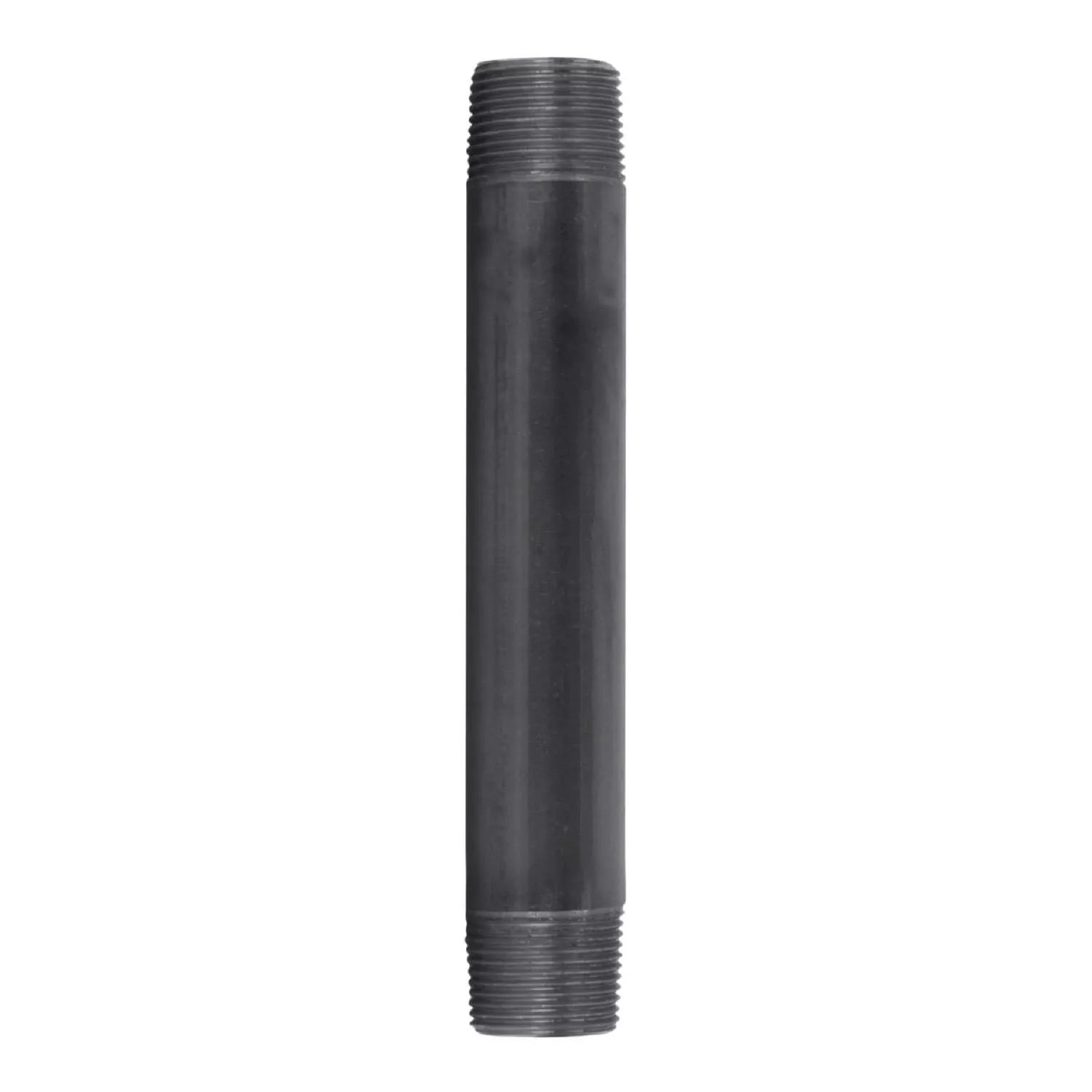 1 X 8 In. Black Pipe Nipple