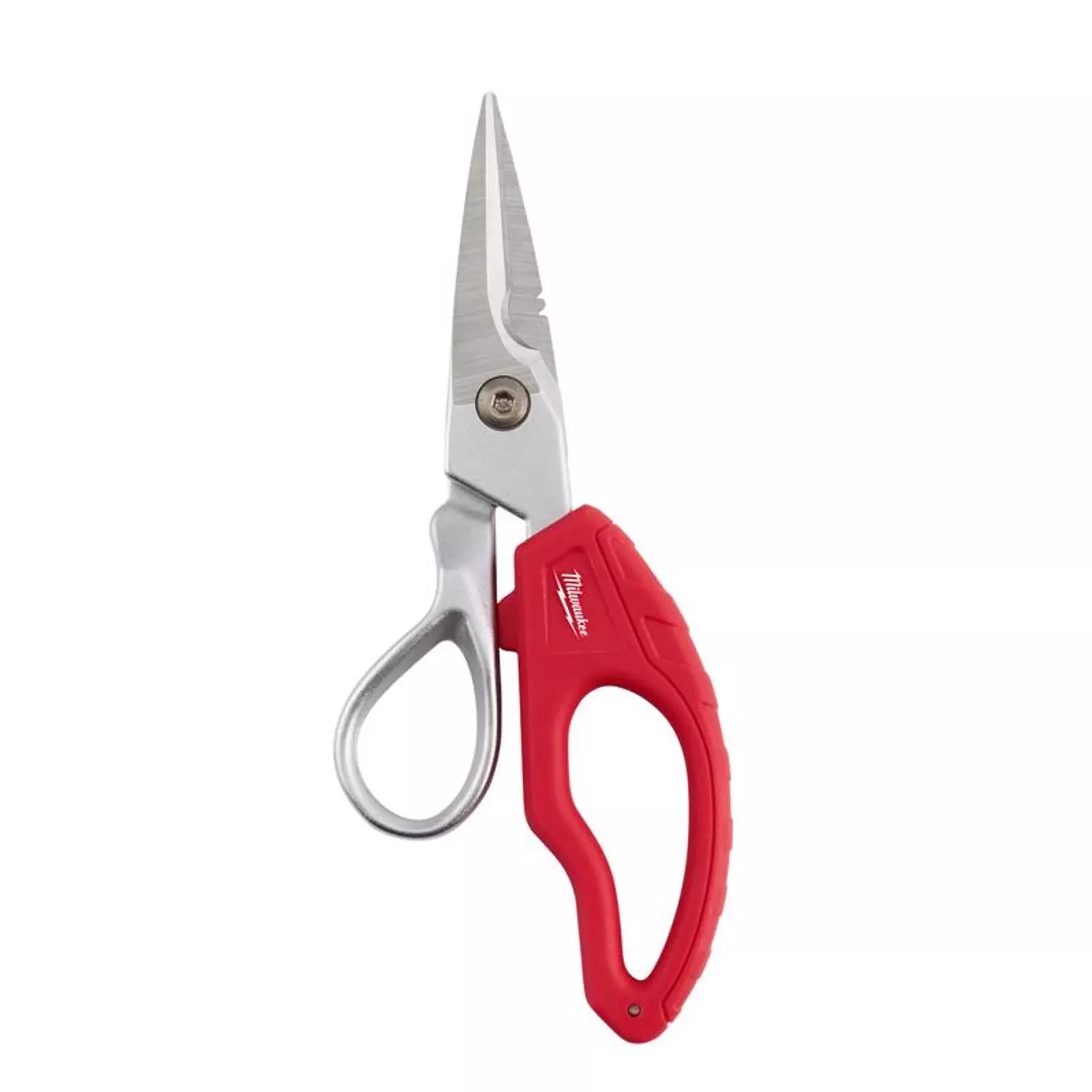 10.65 In. Electrician Snips With Chrome-plated Steel Construction