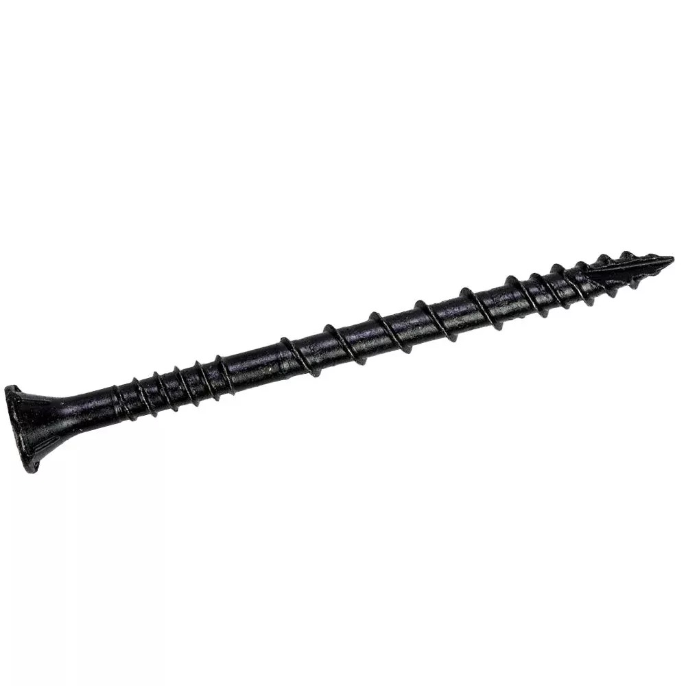 #10 x 2 1/2 Simpson Deck-Drive™ DSV WOOD Quik Guard Coating Screw (T25 6-Lobe) Black – Box (240)