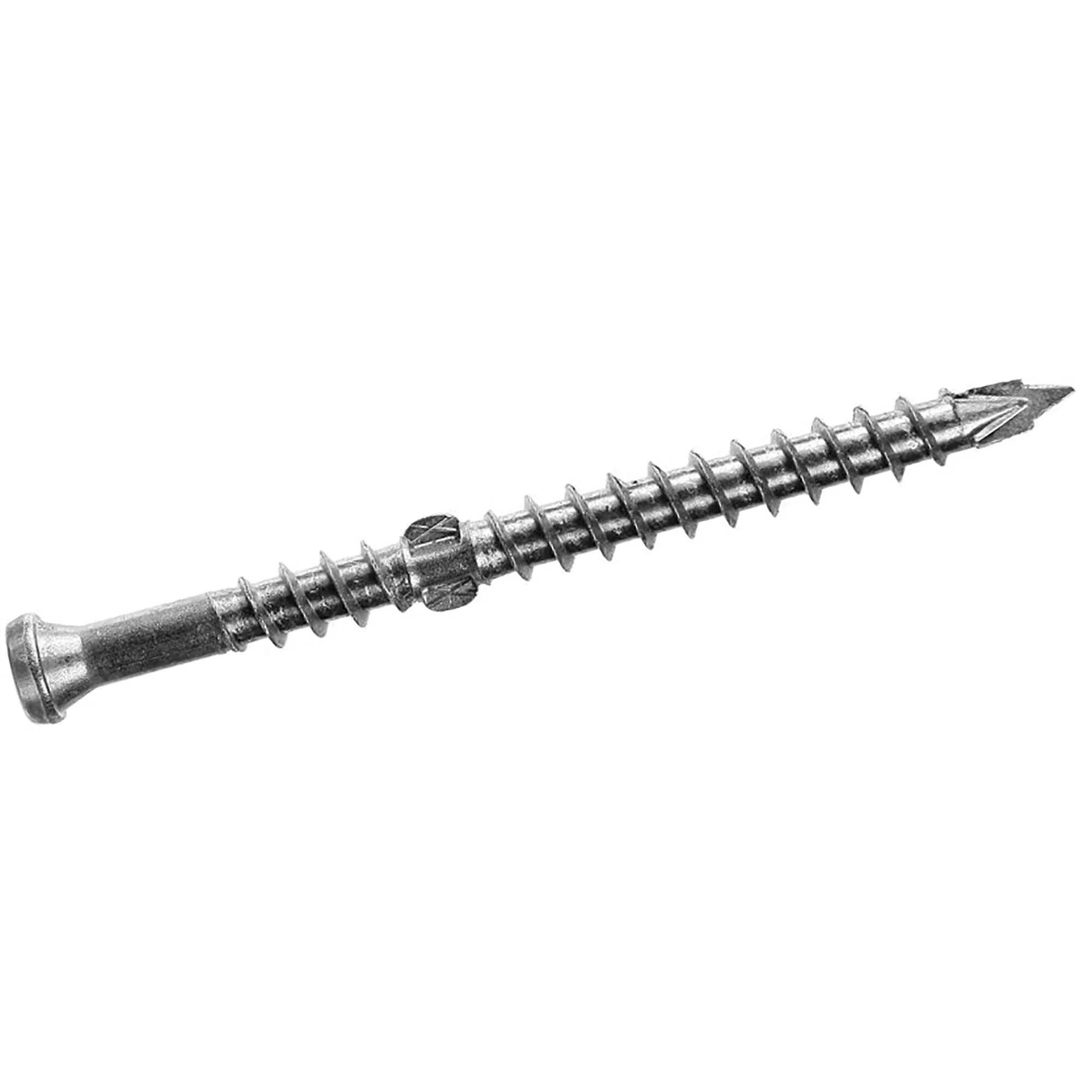 #10 x 2 1/2 Simpson Strong-Tie Square Head Deck-Drive™ DHPD HARDWOOD Screw 305 Stainless Steel (#2 Square) – Box (100)