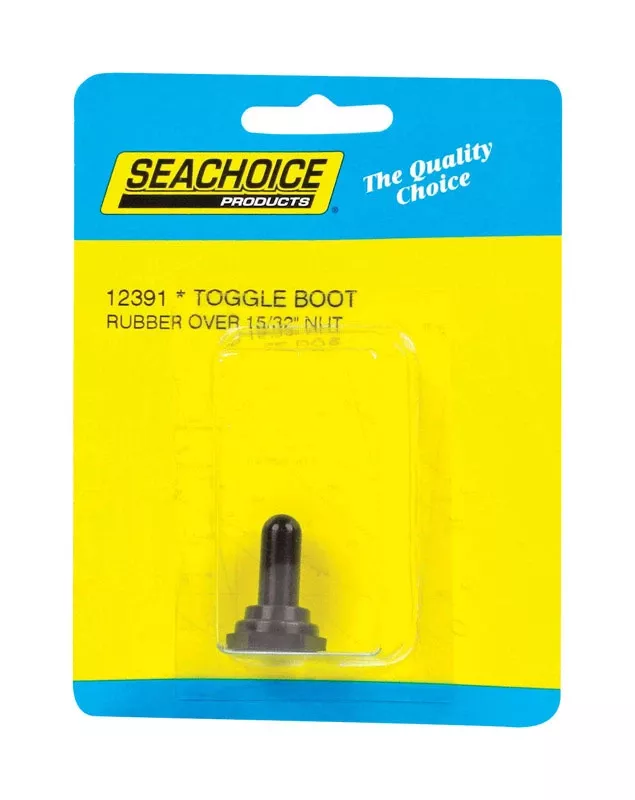 15/32 In. Black Stem Toggle Boot Seal With Brass Threads