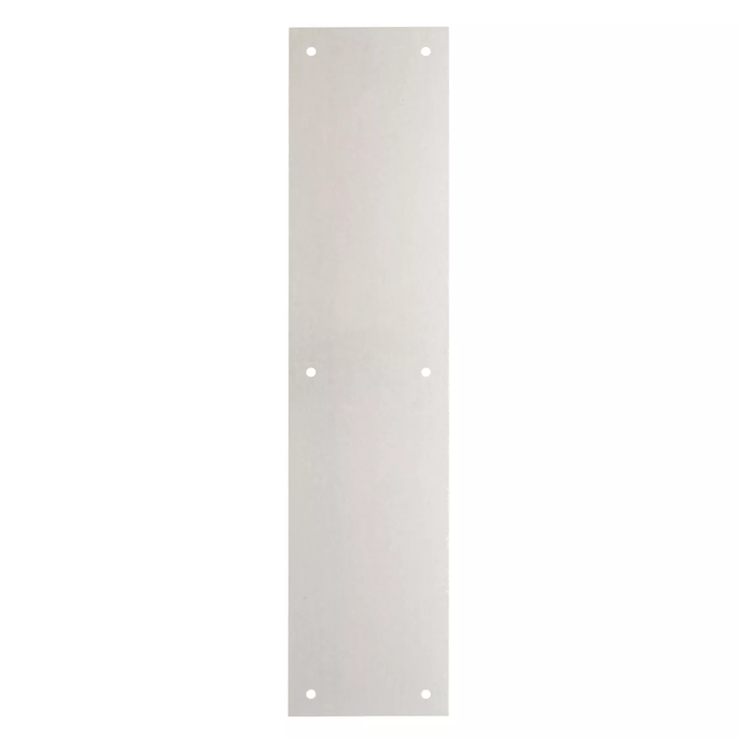 15 In. Satin Aluminum Push Plate For Doors - Model Bc41007