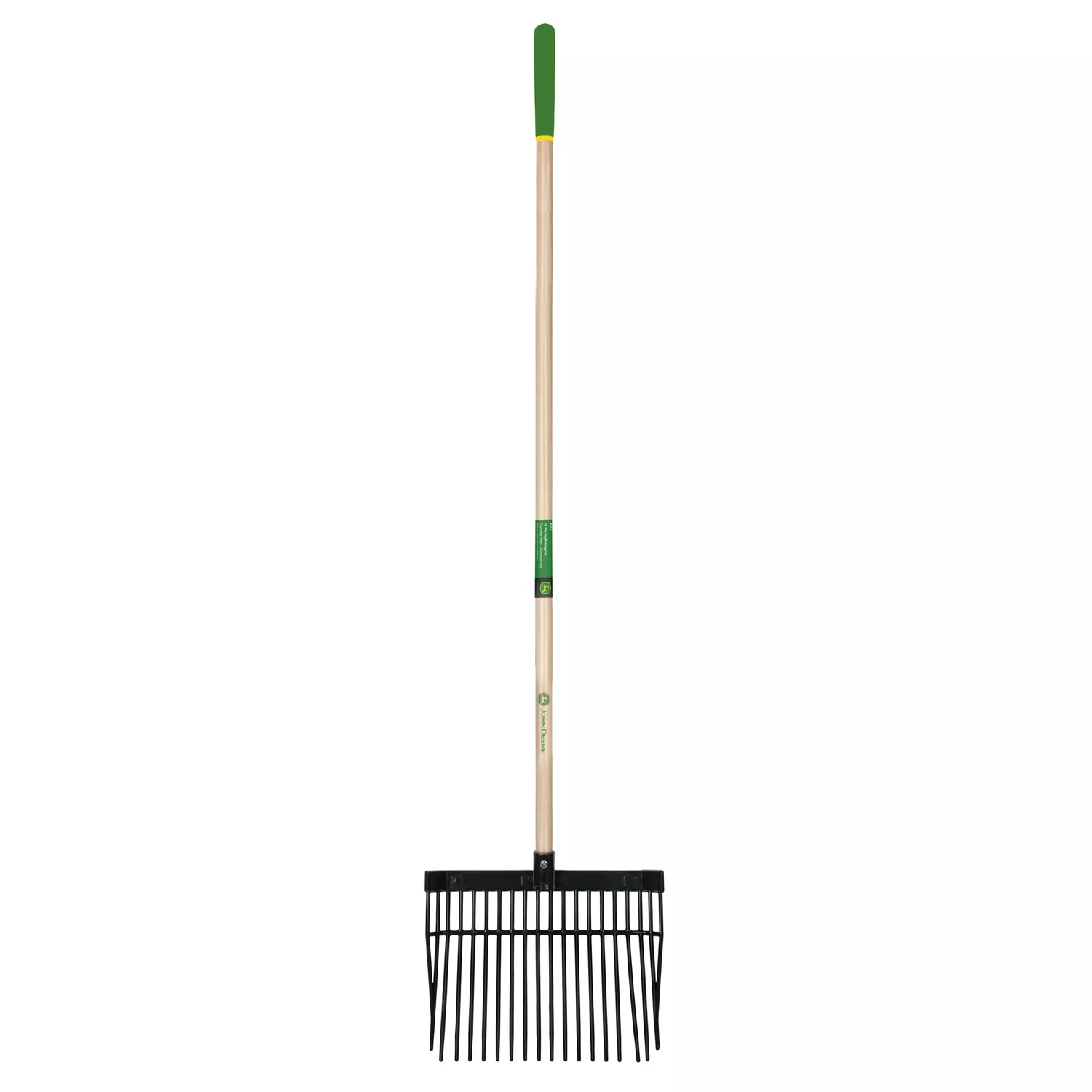 18 Tine Poly Bedding Fork With 54 In. Wood Handle - Durable And Comfortable