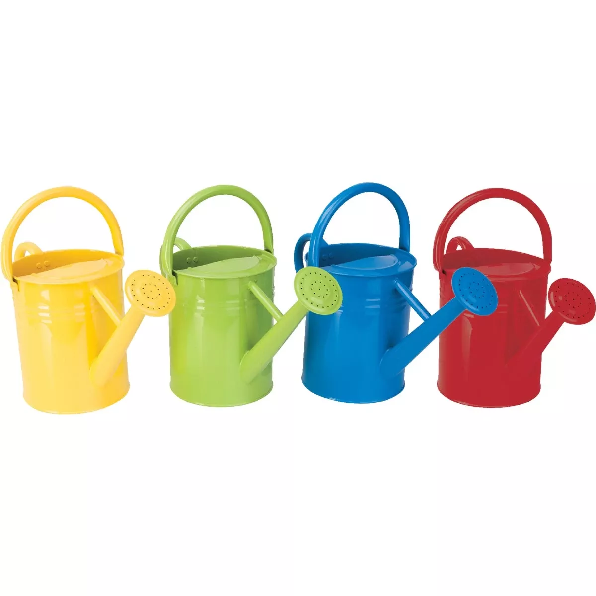 2 Gallon Assorted Metal Watering Can - Durable And Colorful