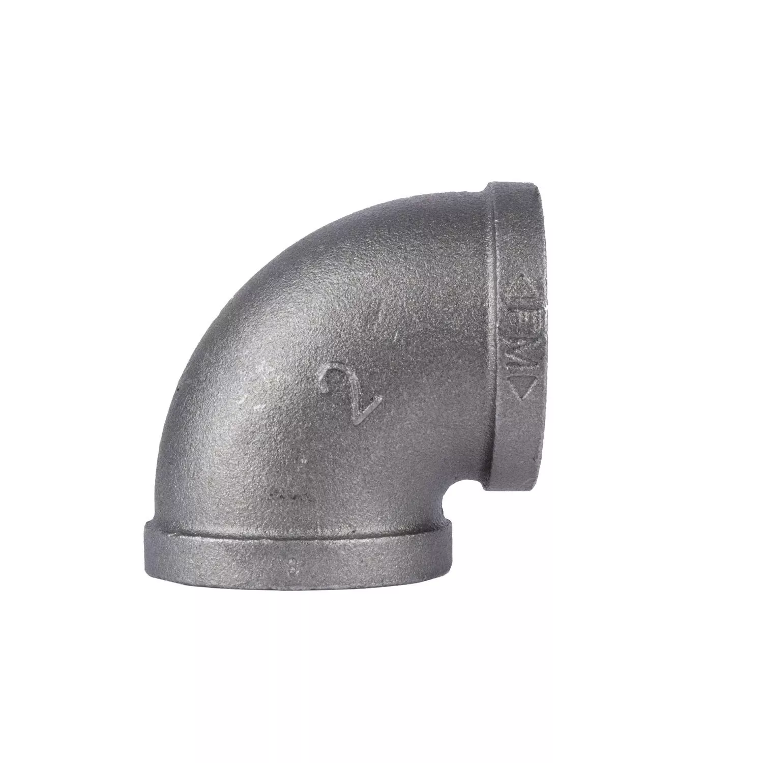 2 In. Black Pipe 90 Degree Elbow