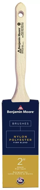 2 In. Firm Flat Sash Nylon/poly Paint Brush - Model U61920-017
