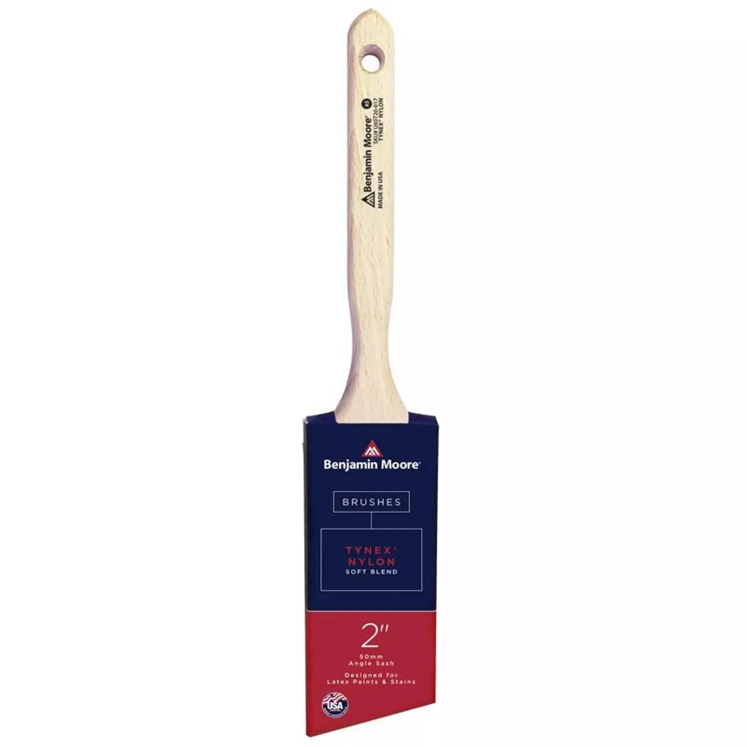 2 In. Soft Tynex Nylon Angle Sash Paint Brush U60720-017