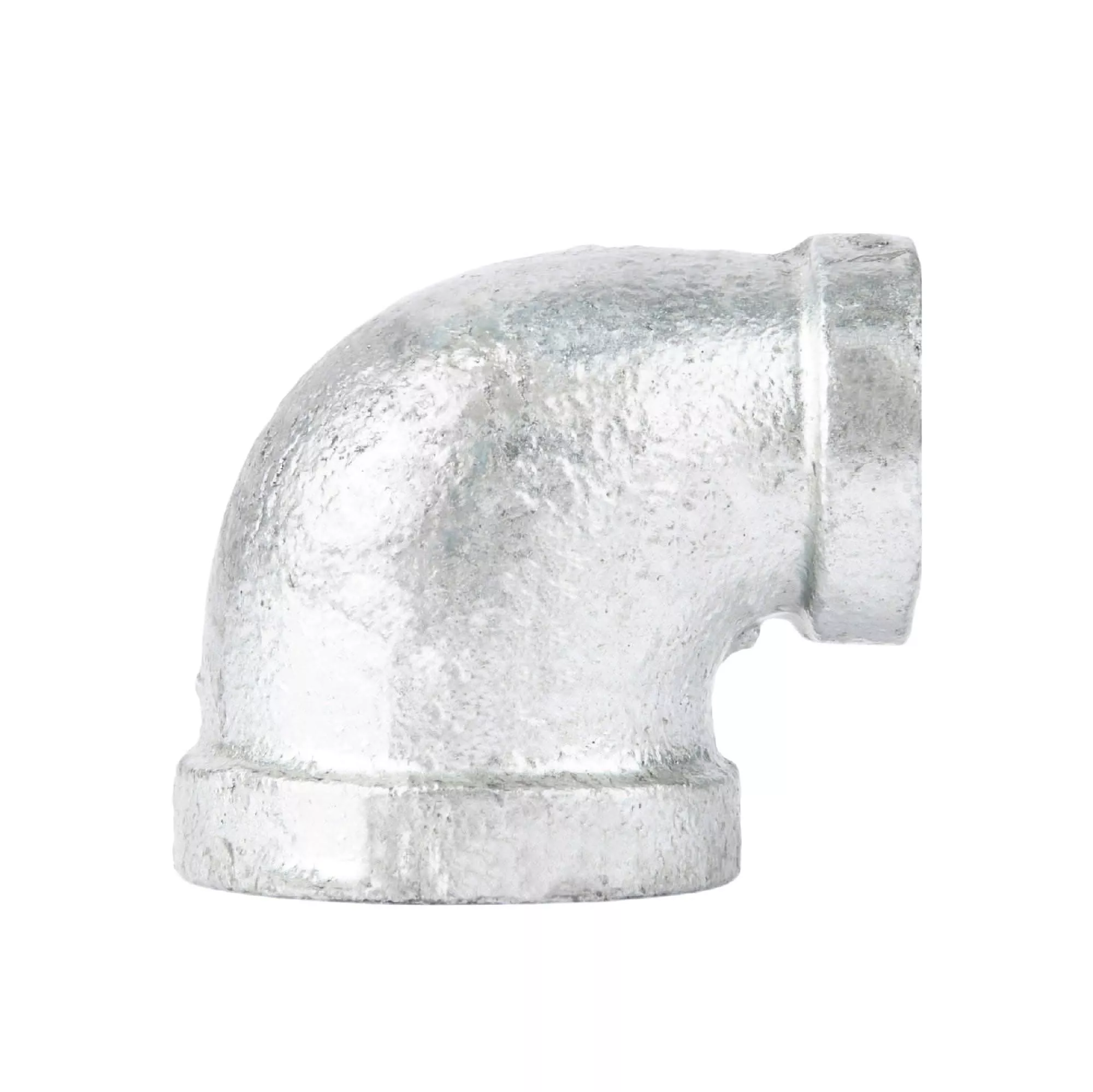 2 in. x 1 1/2 in. Galvanized Iron Reducing Elbow
