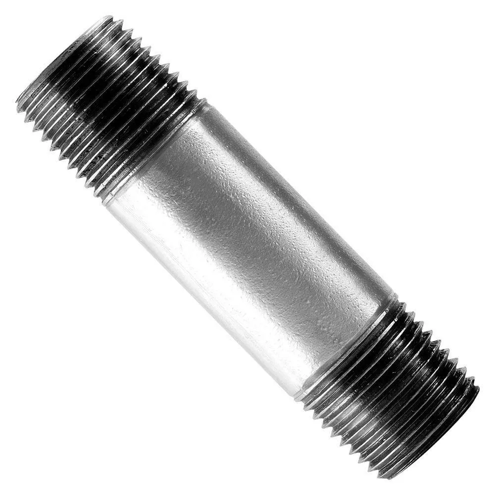 2 X 6 In. Galvanized Pipe Nipple
