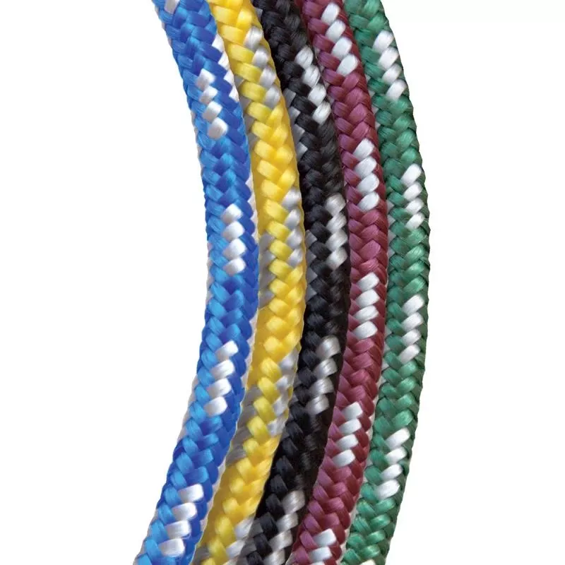 3/16 Inch Diameter X 50 Feet Length Assorted Diamond Braided Polyblend Rope