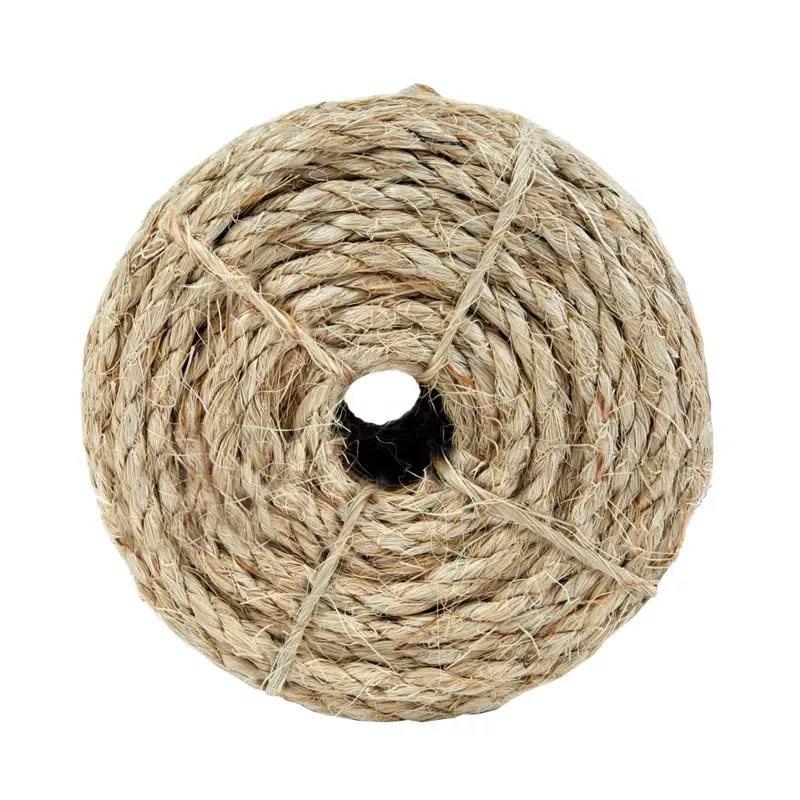 3/8 In. Diameter X 50 Ft. Length Natural Twisted Sisal Rope