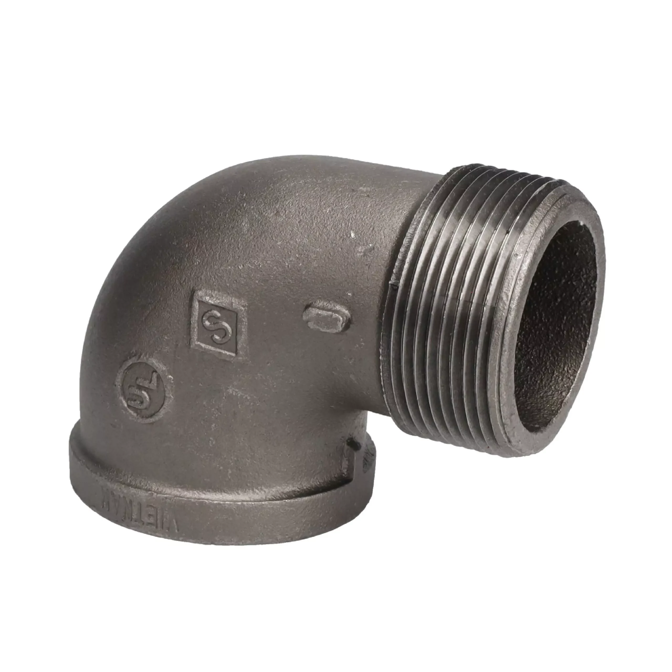 3 in. Black 90 Degree Street Elbow