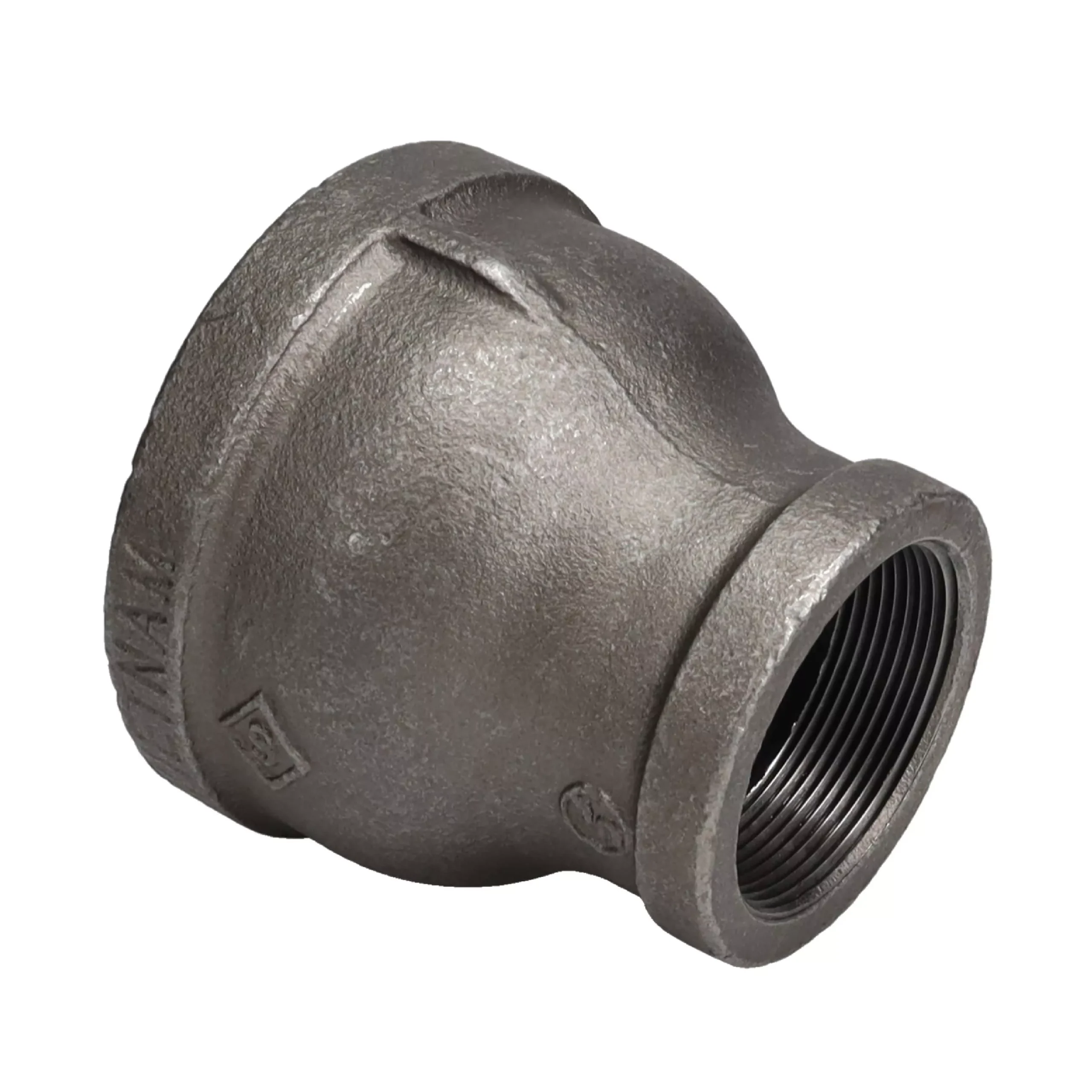 3 in. x 2 in. Black Reducing Coupling