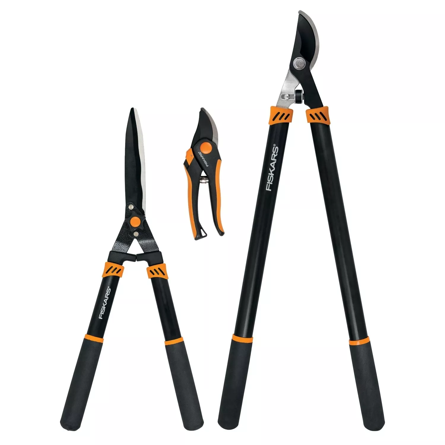395540-1003 Stainless Steel Lopper And Pruner Set With Non-slip Grip