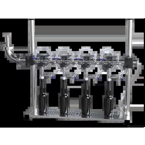 4 Head Counter Pressure Bottle Filler – Gen 2