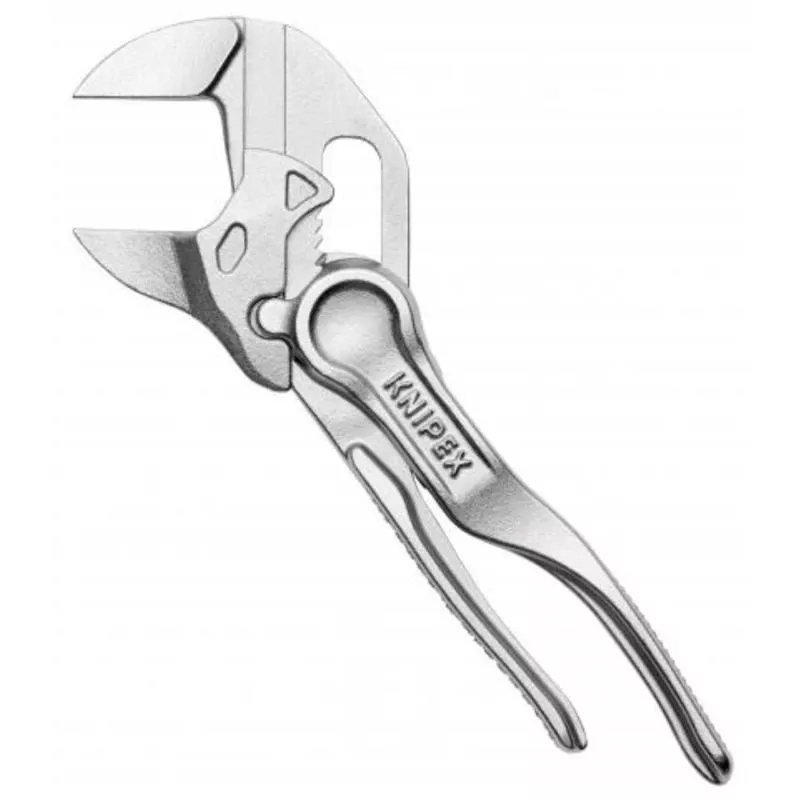 4 Inch Chrome Mini Pliers Wrench With Box-joint Design