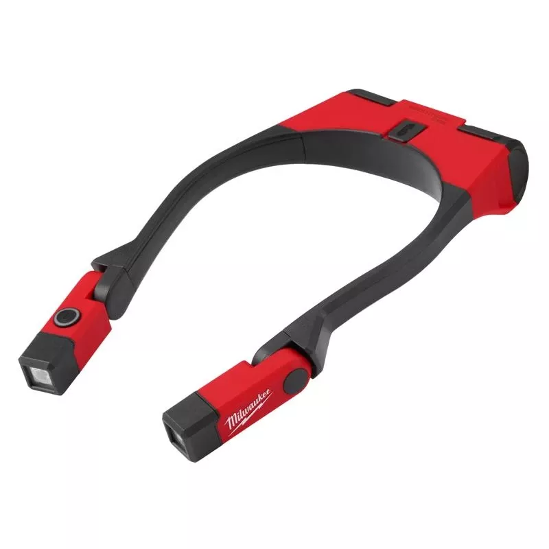 400 Lumen Led Rechargeable Neck Light Model 2117-21 Black/red