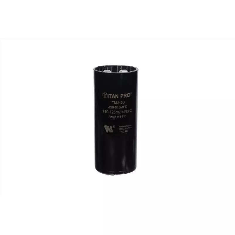 430-516 Mfd 125 Volt Round Start Capacitor For Electrical Applications
