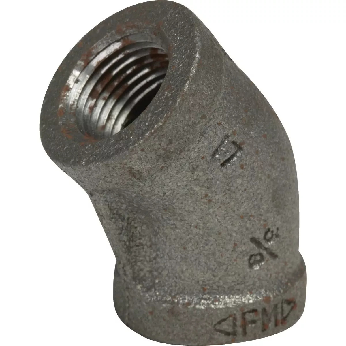 45-degree Black Pipe Elbow, 1/2 In.